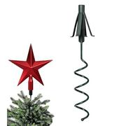 Generico Stabilizzatore per Puntale Albero di Natale | Attacco A Robusto con Twist,Supporto Stabilizzatore per Puntale Albero di Natale,per Interno e Esterno Casa Vacanze Famiglia Amici