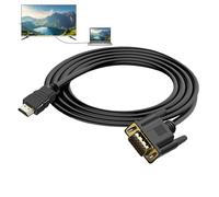 Genérico Stable Transmission Electronics Accessories - HD to VGA Adapter Converter | Hd To Vga Cable Anti-interference Stable | HD to VGA Cord Adapter For Projector Laptop Desktop PC Computer Monitor