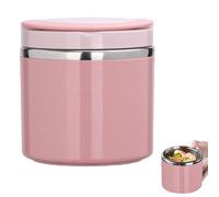 Generico Stackable Box - Stainless Steel Food Prep, Lunch Box with Silicone Sealing Loop, Food Preparation, Portable Storage, Lunch Container for Women Men Girls Boys School Work Office Picnic Travel