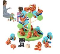 Generico Stacking Game, Wooden Bird Balancing Toys, Interactive Learning Activity and Hand Eye Coordination Development, Stacking Toy for School Tabletop Classroom Fine Motor