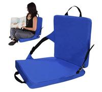 Generico Stadium Chair, Bleacher Cushion Seat, Foldable Outdoor Cushion, Padded Back Support, Portable Design, for Baseball, Football Games, Concerts, Camping, Beach, Picnic, Boat