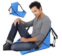 Generico Stadium Chair, Bleacher Cushion Seat, Foldable Outdoor Cushion, Padded Back Support, Portable Design, for Baseball, Football Games, Concerts, Camping, Beach, Picnic, Boat