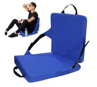 Generico Stadium Chair, Foldable Bleacher Seat Cushion, Padded Back Support, Portable Reclining Design, Convenient for Baseball, Football, Concerts, Camping, Beach, Picnic, Boat, Kayak