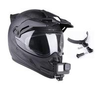 Generico Staffa di Fissaggio Regolabile per Montaggio su Mentoniera per Casco da Moto, con Visuale in Prima Persona, Compatibile con la Maggior Parte dei Caschi, per Fotocamere Serie OSMO/360.