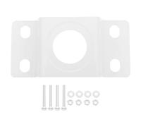 Generico Staffa di Montaggio per Lampione Solare in Ferro Resistente alle Intemperie con Piastra Posteriore per Illuminazione Esterna in Giardino e Strade