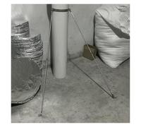 Generico Staffa per Tubo di Ventilazione in Acciaio Inossidabile per Camino e Scarico, Kit di Supporto per Canna fumaria per Stufa da Tetto, Montaggio a Parete/soffitto, stabilità a Vento e Neve, Dia