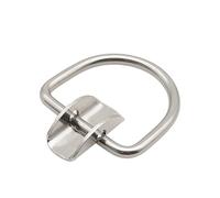 Generico Stainless Steel D Ring - Diving Webbing Harness Retainer, Positioning Buckle Base, Durable Resistant Structure | Water Sports Tank Surfing Underwater Exploration Outdoor Activities Equipment