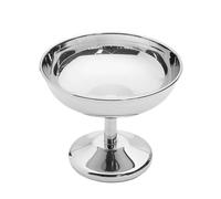 Generico Stainless Steel Dessert Cup - Ice Cream Goblet | 9x10.5cm Snack Serving Container For Family Gatherings Hotels And Kitchen Use