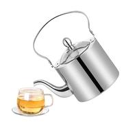Generico Stainless Steel Kettle - Large Capacity Thickened Tea Kettle With Fine Filter And Long Spout For Coffee Tea And Hot Water Brewing, Durable Stainless Steel Boiler