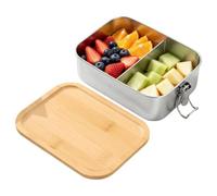 Generico Stainless Steel Lunch Box 850ml Leak Proof Food Container With Lid