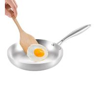 Generico Stainless Steel Pan - 22cm 28cm Deep Skillet Oven Safe Cooking Pan | Triply 304 Three Layer Composite Frying Pans For Steak Eggs All Cooking Methods Cookware Kitchen Stove