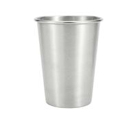 Generico Stainless Steel Pint Cups - Prevent Shatter Damage And, Stackable Sleek Tumbler Finish, 350ml Volume + 0.5mm Metal Thickness, 304 Food Grade Steel Vessels - For Outdoor Camping