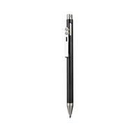 Generico Stainless Steel Press Type Ballpoint Pen - Retractable Office Pen