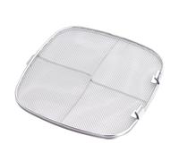 Generico Stainless Steel Splash Guard for Ninja Foodi - Air Fryer Accessories for Indoor Grill - Fine Mesh Splash Guard for Ninja Foodi with Food-Grade 304 Stainless Steel Materials