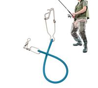 Generico Stainless Trolling Snubber - Resistant Swivel, Compact Shock Absorber, Adjustable Fishing Line Protector, Robust Marine Gear Accessory | Reliable Boat Setup for Freshwater Trolling Sport