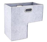 Generico Stair Basket - Folding Staircase Step Basket | Stair Step Storage Organizers, Staircase Storage Organizer, Felt BasketsFor Toys, Books & Clothes And Others