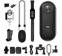 Generico Stallion Frames Body Camera, Stallionframes 4K Mini Handsfree Bodycam, Thumb-Sized 4K/1080P HD with 30M Waterproof Case, Magnetic Clip for Cycling, Diving & Pet Adventures (Black,1080P)