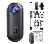 Generico Stallion Frames Body Camera, Stallionframes Wearable Magnetic Body Camera, with Waterproof Case, Audio & Video Recording, for Cycling, Diving, Pet, Vlogging (Black,1080P,Advanced)