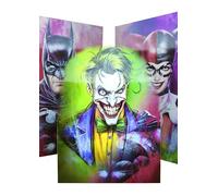 Generico Stampa Lenticolare 3D Premium. Joker, Harley, Batman .29,5 cm x 39,5 cm -Immagine Cambiante in Movimento. In 1 Poster 3 Immagini. Decorazione Artistica.