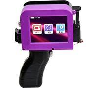 Generico Stampante a getto d'inchiostro portatile, mini stampante a getto d'inchiostro, mini stampante portatile a commutazione libera, touch screen LED HD, for codice QR della data di produzione