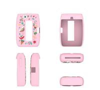 Generico Stampante Coperchio di protezione in silicone per Instax Mini Link 3, stampante Custodia protettiva in silicone Manicotto protettivo Per Instax Mini Link 3 (Rosa)