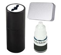 Generico Stampatore per palline da golf | Stencil per marcatura pallina da golf in metallo con inchiostro ricaricabile,Indicatore di pallina da impermeabile per identificare la da, ottimo reg