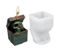 Generico Stampi Halloween in Silicone - Stampo in Silicone per Stucco | Facile Rimozione Stampi Gesso Artigianato per Decorazioni Festive Progetti Terapia