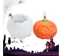 Generico Stampi Halloween - Stampo in Silicone per Stucco | Facile Rimozione Stampi Gesso Artigianato per Decorazioni Festive Progetti Terapia