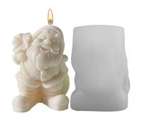 Generico Stampo in Silicone di Babbo Natale | Stampo Artigianale in Resina epossidica, Sapone, Decorazione 3D di Natale, Arte Creativa, Mestieri Fai -da -Te, Regali per Le Vacanze