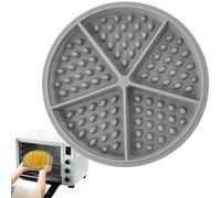 Generico Stampo in silicone per ciotola per waffle, stampo in silicone per waffle rotondo - Stampo per teglia antiaderente,Macchina per biscotti e cioccolato, stampo per teglia antiaderente, in