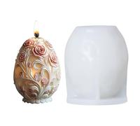 Generico Stampo in Silicone per Uova - Stampo per in Resina Epossidica Riutilizzabile, per Dolci al Cioccolato A Rilascio Facile, per Decorazioni Artigianali per Le Vacanze Primaverili |