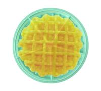 Genérico Stampo in silicone rotondo - 17,5 x 17,5 x 1 cm non stick Baking Tray Mould | Easy Maintenance Chocolate Maker, Non-stick Baking Tray Mould, Waffle Maker Silicone Mold For Waffles