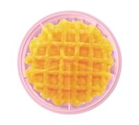 Genérico Stampo in silicone rotondo - 17,5 x 17,5 x 1 cm non stick Baking Tray Mould | Easy Maintenance Chocolate Maker, Non-stick Baking Tray Mould, Waffle Maker Silicone Mold For Waffles