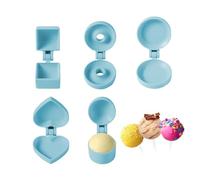 Generico Stampo per Cake Pop | Forma Rotonda per Dessert | Attrezzatura per Dolci per Feste di Compleanno Matrimoni Eventi Speciali | Palline di Riso Biscotto Cioccolato Mochi