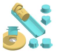 Generico Stampo per Cake Pop,Strumento con Vassoio da 20 cm | Kit per Preparare Cake Pop | per Matrimonio Dessert Festa Attività Bambini Riunioni Casa Cucina Compleanno