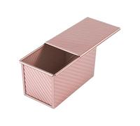 Generico Stampo Per Pane Con Coperchio - Per Pa-ne Per Cuocere Il P,ane | Teglia Per Torte Riutilizzabile Resistente Al Calore E Alla Ruggine, Campeggio Per Picnic