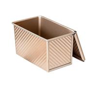 Generico Stampo per Plumcake con Coperchio,Teglia per Preparazioni Fatte in Casa,Stampo per Dolci con Coperchio - per Microonde, Torte, Toast, Cucina, Ristorante, Appartamento