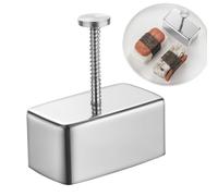 Generico Stampo Per - Strumento Per Pressa In Acciaio Inossidabile | Macchina Per Riso Alle Alghe Fai-da-te, Kit Sushi Rettangolare Per Bambini E Adulti, Pranzo, Picnic, Accessorio Per