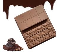 Generico Stampo per Tavolette di Cioccolato,Stampo per Cioccolatieri Party - per Dolci E Ghiaccioli per Adulti E Bambini Festa Compleanno Natale - Feste Compleanno Bambini Adulti Natale