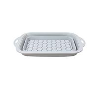 Generico Stampo per torta al silicone - stampos da forno con facile rilascio | di fornaio rettangolare pieghevole antiaderente, design flessibile resistente calore dessert brownies, 10,83x6,5 pollici