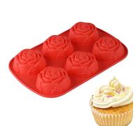 Generico Stampo Silicone Per Rose - Functional Modern, Premium, Versatile, Cubetti Di Ghiaccio, Rosa Al Cioccolato, Con Mousse Fiori Dessert Francese | Multipurpose Outdoor Indoor Utility