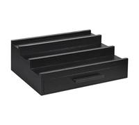 Generico Stand di Colonia in legno - Elegante organizzatore di profumi | Elegante piastra di colpa | Design compatto Colognes stand per vanità, cassettiera, bagno, camera da letto e armadio