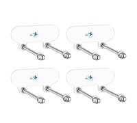 Genérico Stand espositori per skateboard - 4 pezzi effetto galleggiante senza trapano, supporti universali, appendiabiti per lo skateboard, per il soggiorno della camera da , studio balcone