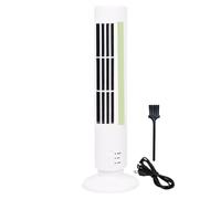 Generico Standing Bladeless Fan, Electric Tower Fan, Energy-Saving Quiet Proecss, Space-Saving Modern Design, Ideal for Home Dorm Workplace Travel, 24 Inches, Black White Color, 1 Piece