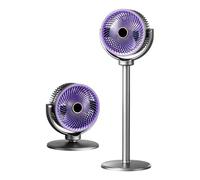 Generico Standing Fan 5 Speed Settings Adjustable Height Room Cooling