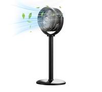 Generico Standing Fan Adjustable Height 5 Speed Quiet Air Circulator