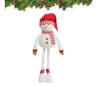 Generico Standing Plush Snowman 54cm,Seasonal Centerpiece Christmas Decor - Plush Snowman With Retractable Leg - Seasonal Décor For Home Desktop Shelf Mantel Living Room Study Room Bedroom Party