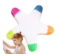 Generico Star Highlighter - 5 Color Marker Pen | Cute School Stationery