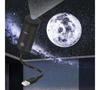 Generico Starry Sky Projection Light - Rotating Portable Touch Control Adjustable Lamp | Night Projector Light for Home Bathroom Living Room Ceiling Wall Car Indoor