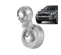 Generico Start Car Shift Knob - Gothic Skull-Shaped Metal Gear Knob | Push Start Button Cover for Vehicle Engine, Cars, RVs, Boats, Travel, Daily Commuting